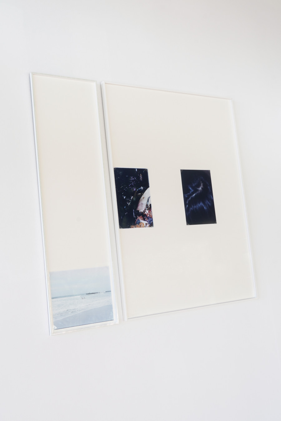 Exhibition view, Rebekka Deubner, tempête après tempête, 13 Vitrine, Lausanne, 2025.