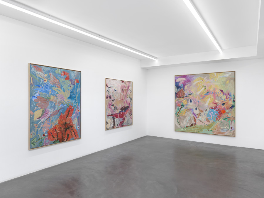 Installation view, Ileana Magoda, Angels of Power, Angels of Beauty, Bernheim Gallery, 2024. Courtesy of the Artist and Bernheim Gallery, London, Zurich. Credit Photo: Annik Wetter