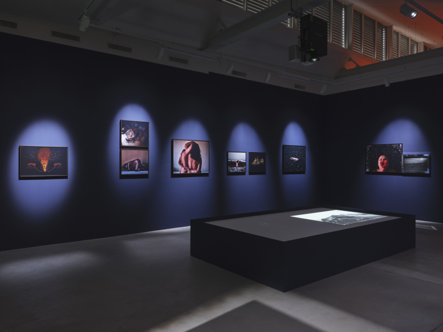 Installation view Poulomi Basu – Phantasmagoria © Fotomuseum Winterthur / Conradin Frei