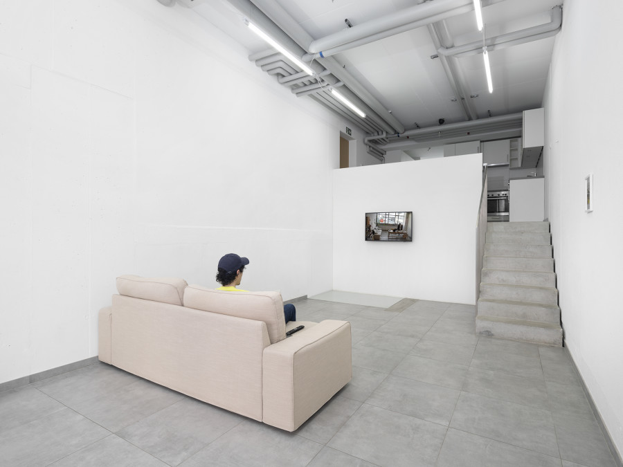 Cassidy Toner, Continuity Creep, exhibition view, All Stars, Lausanne. Picture: Julien Gremaud