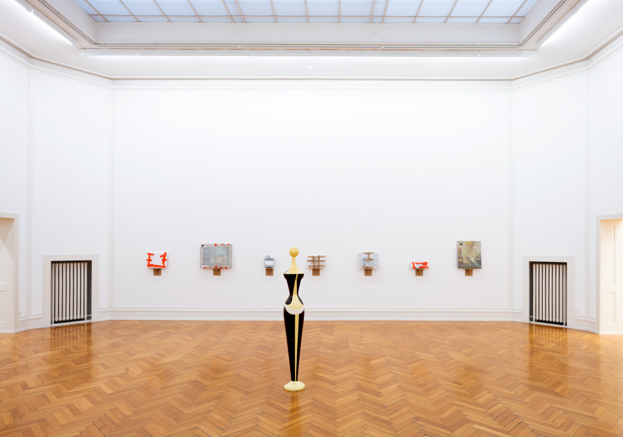 Exhibition view, Jef Geys, Kunsthalle Bern, 2021. Photo: Stefan Burger
