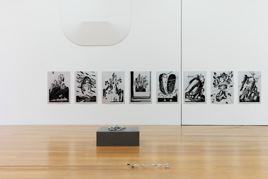 Exhibition view, Silver Suits You. 25 Years Loving Art, Kunstmuseum Liechtenstein, Vaduz, 28.02.–09.06.2025. Photo: Alicia Olmos Ochoa © The artists / 2025, ProLitteris, Zurich / Kunstmuseum Liechtenstein