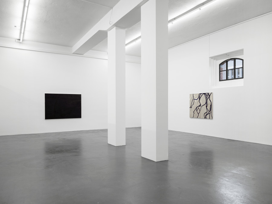 Installation view, Emil Michael Klein, Galerie Francesca Pia, Zurich, 2023-2024. Photo: Cedric Mussano