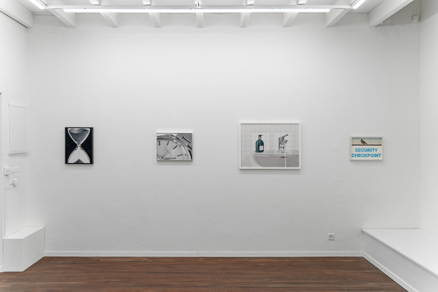 Exhibition views, Adam Cruces: Pastels, Blue Velvet, Zürich, Swiss, 2026. Photo: Adam Cruces