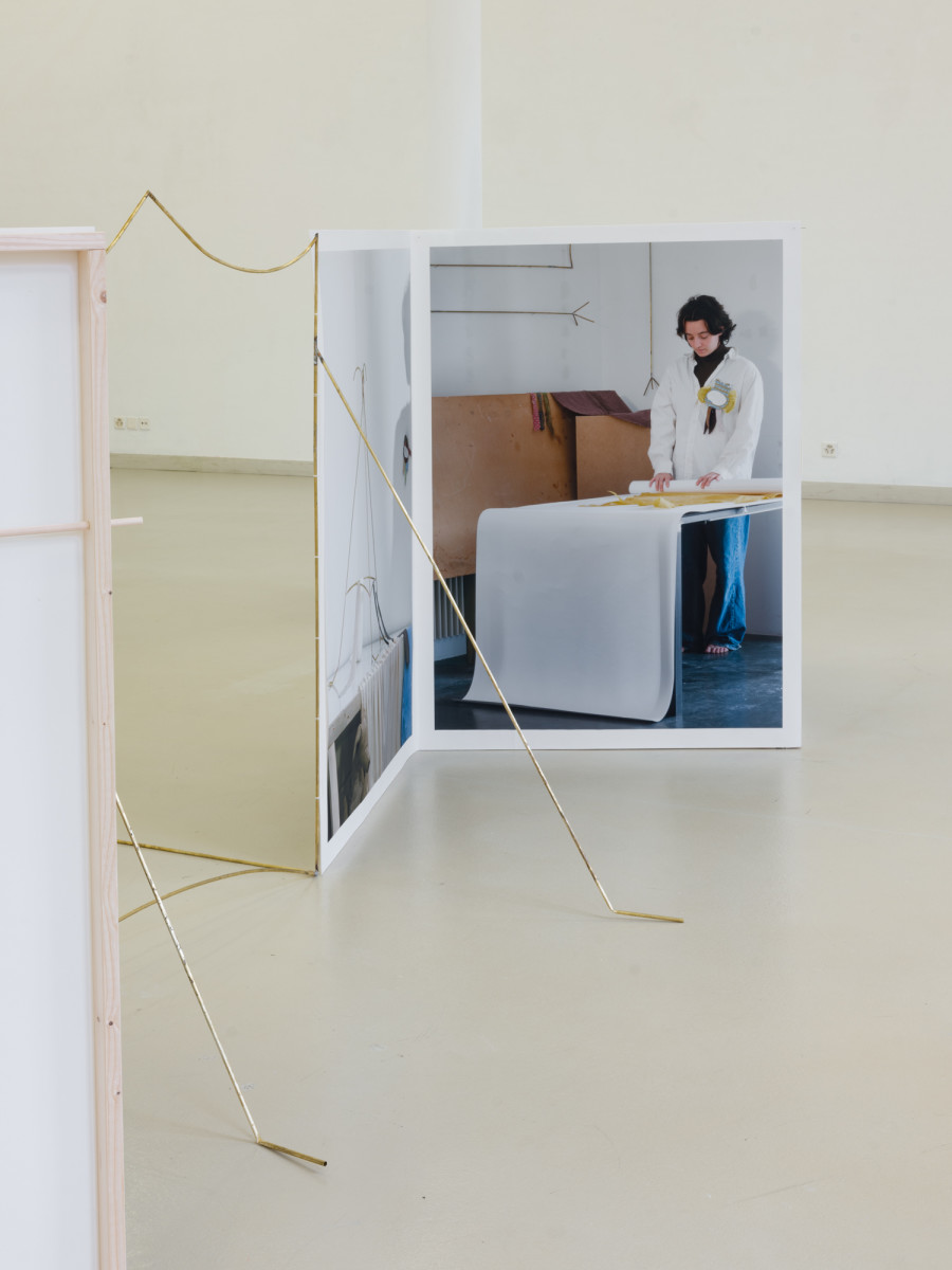 Installation view, A cappella, EAC (les halles), 2024. Photography: Sebastian Verdon / all images copyright and courtesy of the artists, Espace d’art contemporain (les halles), CIRCUIT Centre d’art contemporain Lausanne and CAN Centre d’art Neuchâtel