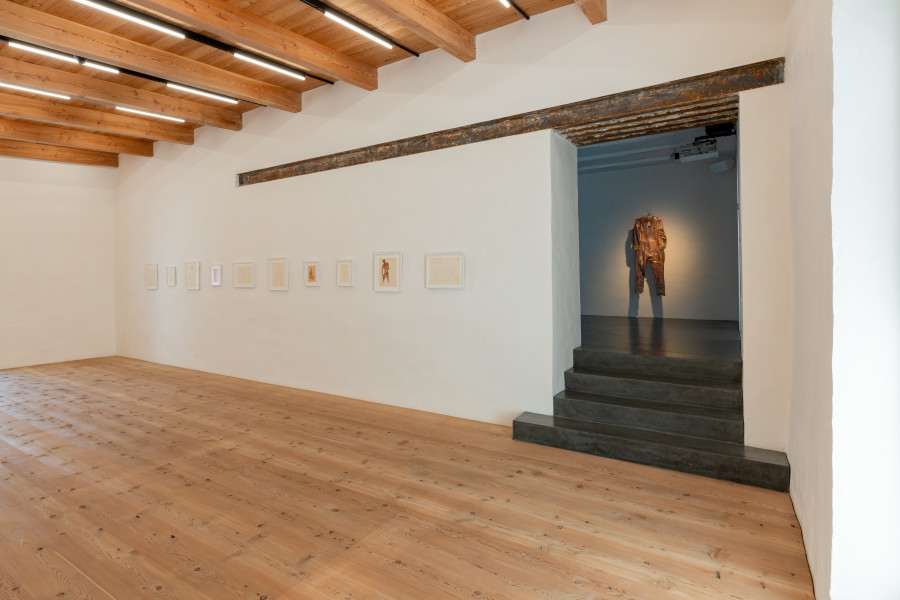 Exhibition view, Heidi Bucher, Metamorphoses II, Muzeum Susch, 2022. Photo credit: Federico Sette