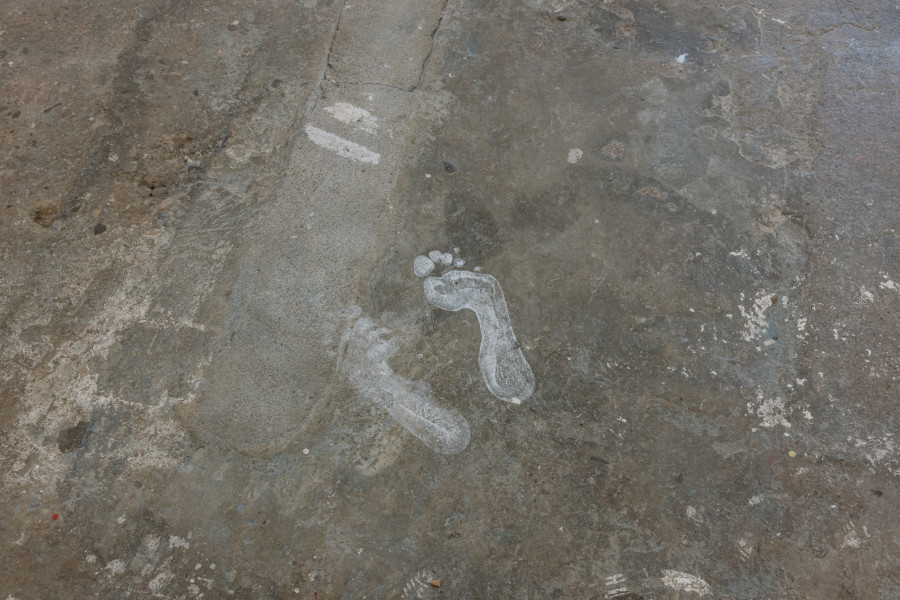 Élie Autin, Empreintes, 2026 / Photo : Julie Folly / Courtesy : the artist and WallStreet