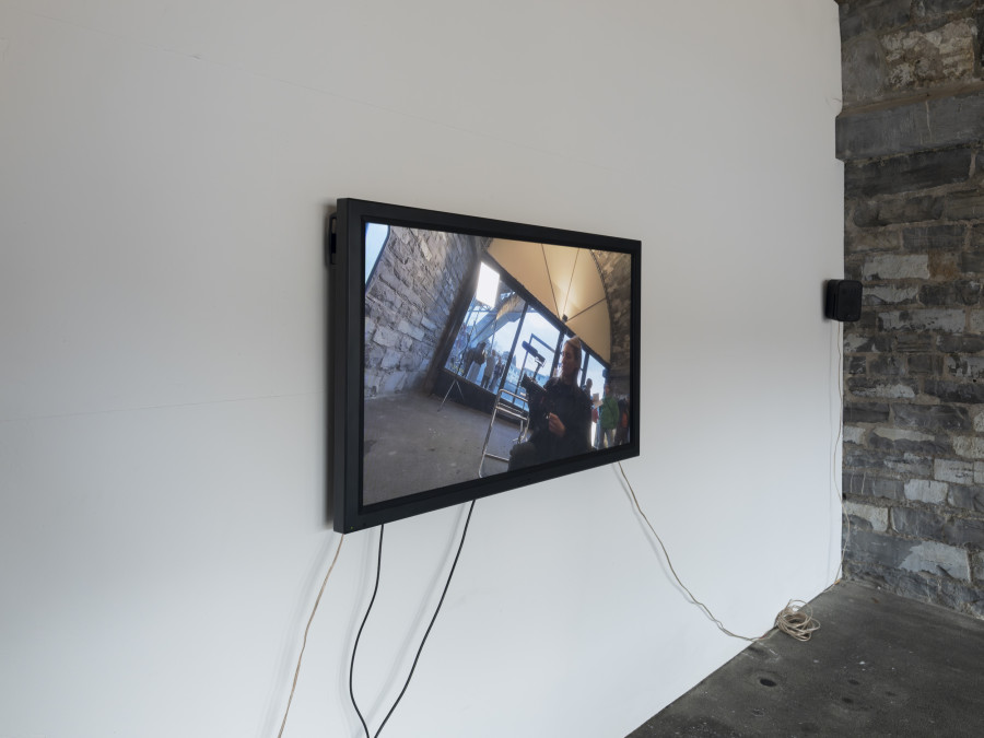 Installation view, Tiphanie Kim Mall, Tunnel Tunnel, Lausanne, 2026. Photo credit: Julien Gremaud