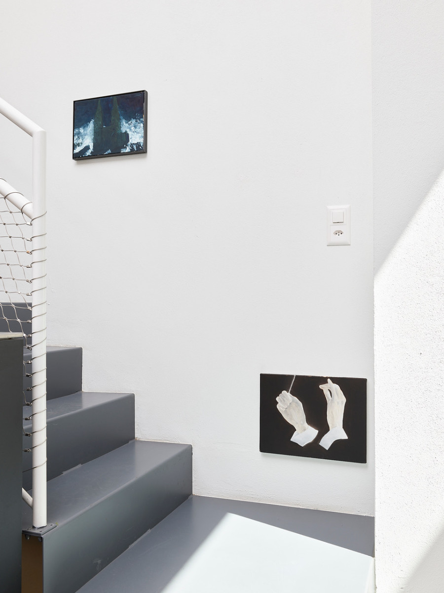 Exhibition view, Thomas Sauter, subito presto, flatmarkus, Zürich, 2025. Photo credit: Felix Jungo. Courtesy of the artist and flatmarkus