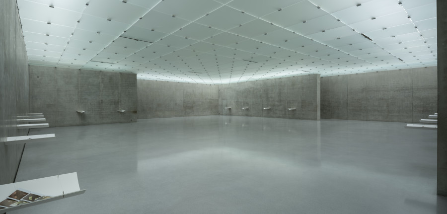 Cyprien Gaillard, When you expect flutes, it’s whistles, Exhibition view first floor Kunsthaus Bregenz, 2026. Geographical Analogies, 2006 – 2026. Photo: Timo Ohler. © Cyprien Gaillard, Kunsthaus Bregenz. Courtesy of the artist, Sprüth Magers, Gladstone Gallery