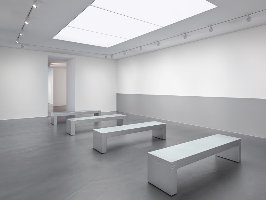 Exhibition view, Olivier Mosset, Drive Through, Tobias Mueller Modern Art, Zürich, 2026, Photo credit: Stefan Altenburger