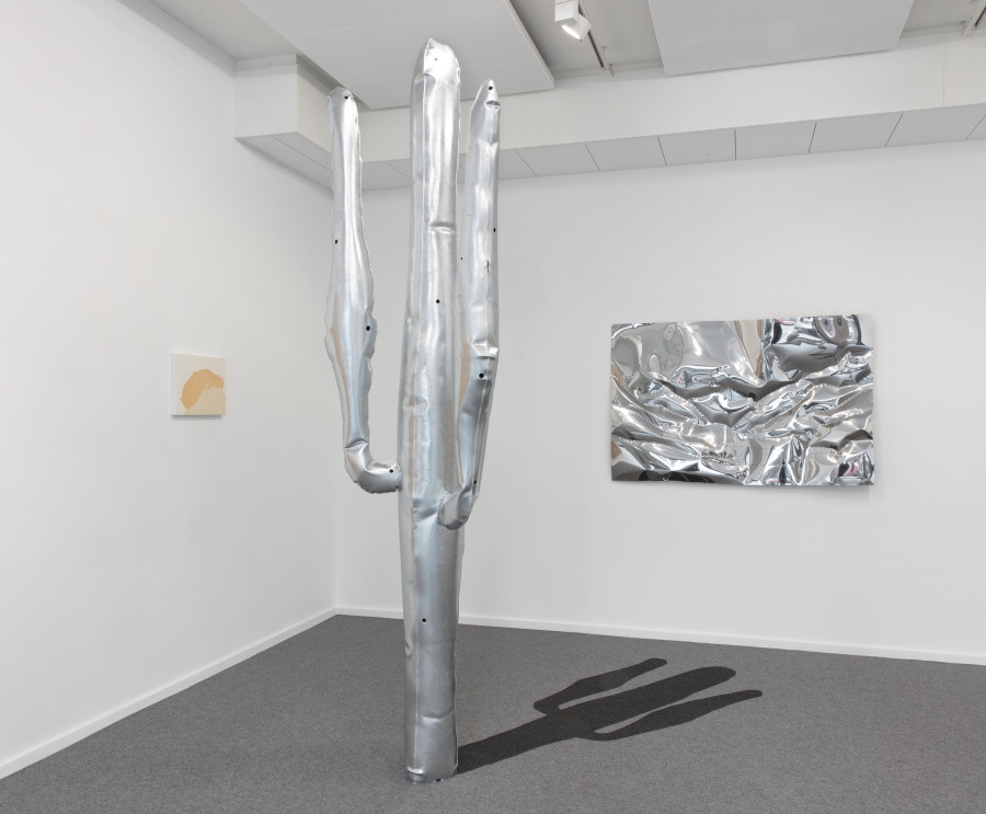 Stefan Knauf, Manuel Stehli, nachts wach, installation view, Livie Gallery, photos: Esther Mathis