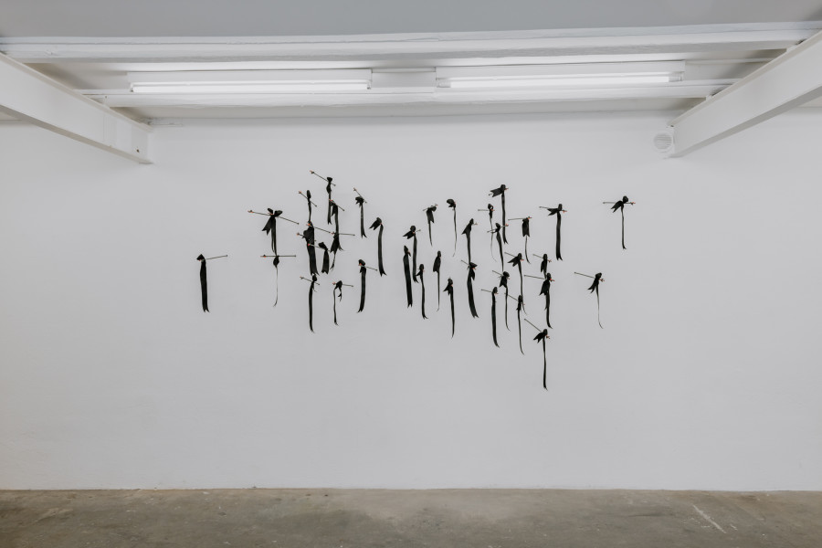 Élie Autin, Flèches, 2026 / Photo : Julie Folly / Courtesy : the artists and WallStreet