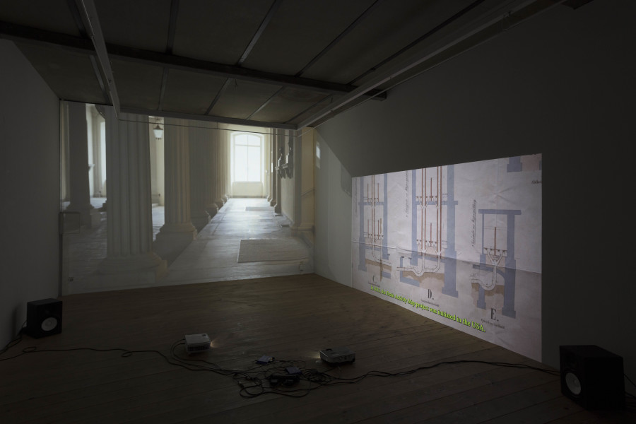 Exhibition view, Lea Schaffner –  Aus dem Kopf /From the Head (By Heart), sic! Elephanthouse, 2022. Photo credit: Andri Stadler