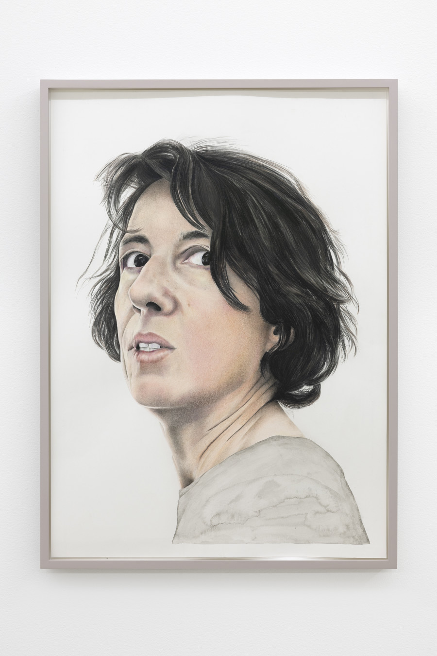 Marta Riniker-Radich, Grounds, 2025, colored pencil, wax crayon and watercolor on paper, 73 x 53 cm. Photography: Gina Folly / all images copyright and courtesy of the artist and For, Basel