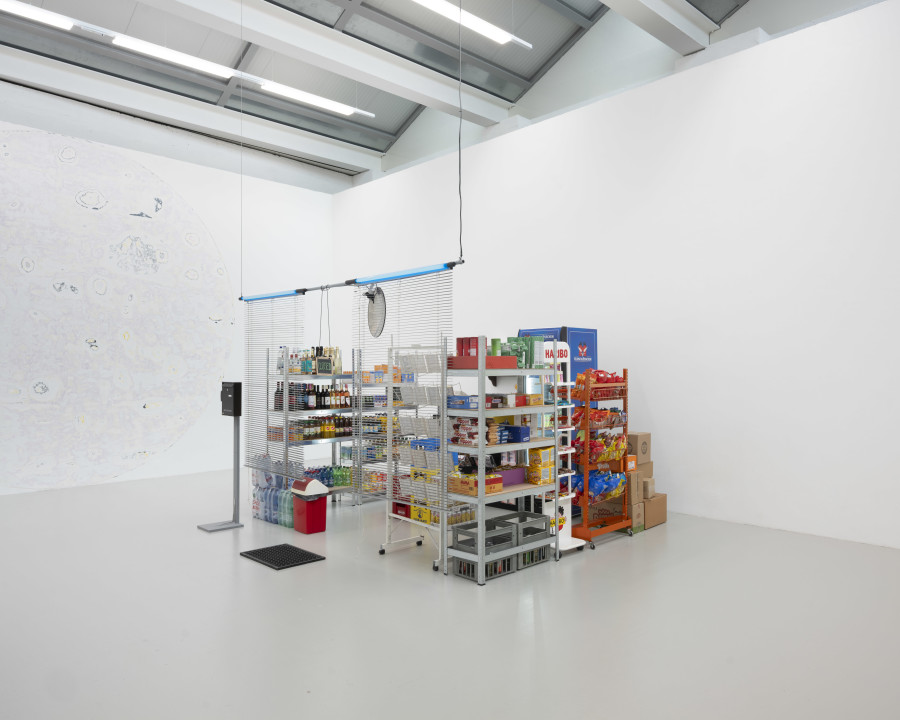 No Center, exhibition view, CAN Centre d’art Neuchâtel. Photo: S. Verdon