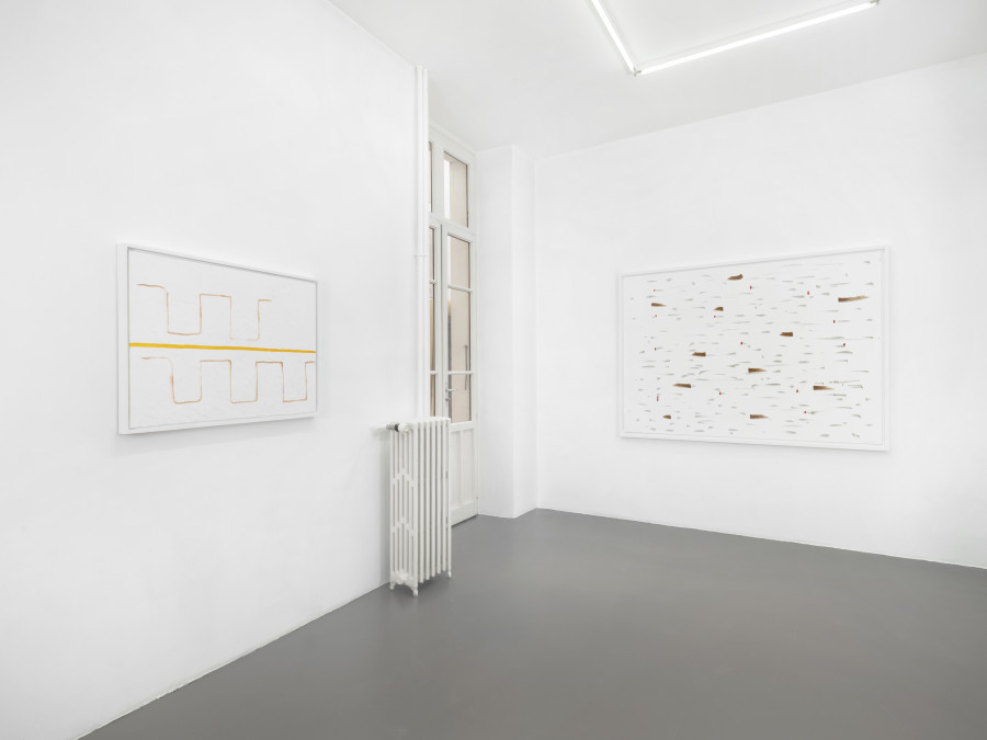 Installation view, Jean-Marc Bustamante, Galerie Mezzanin, 2023. Photo credit: © Julien Gremaud.