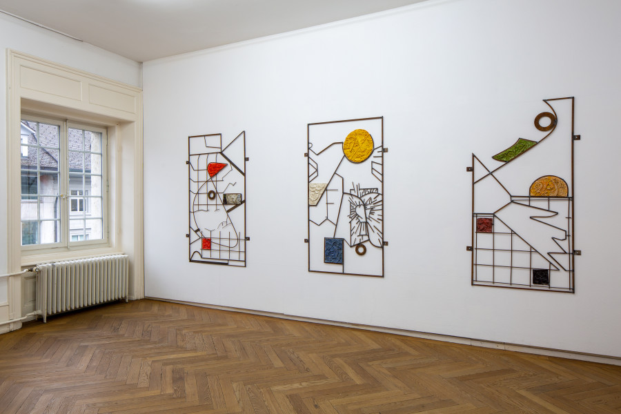 Martin Chramosta, Odyssey (I-III), 2019, Ausstellungsansicht Kunsthaus Langenthal, Foto: Martina Flury Witschi, Courtesy of the Artist