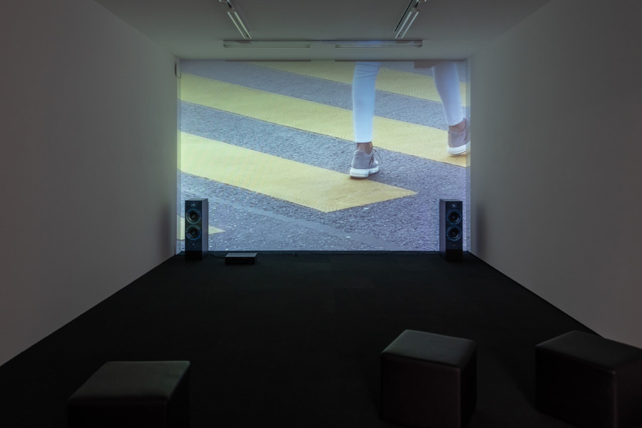 Dominic Michel, Synchronicity, 2020, HD-Video-Projektion, Stereo, Farbe, 12'33''. Courtesy Dominic Michel. Foto: ullmann.photography.
