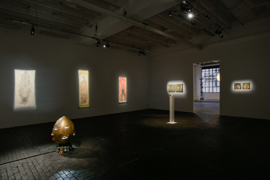 Exhibition view of Chrysalis: The Butterfly Dream at Centre d’Art Contemporain Genève (January 25‒June 4, 2023). © Centre d’Art Contemporain Genève. Photo: Mathilda Olmi