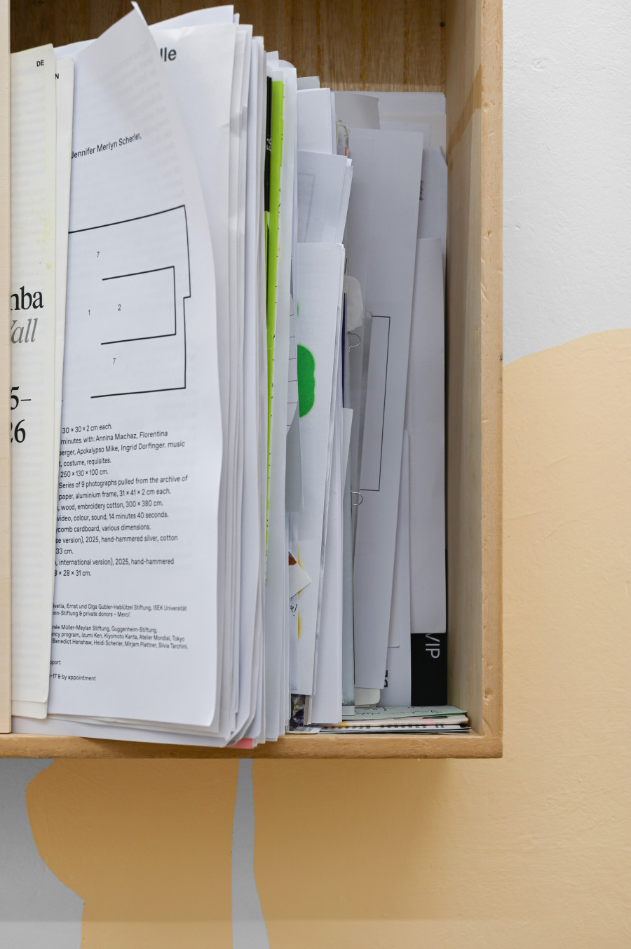 Jason Hirata, "Accumulator (private use)" [detail], 2025, Jason Hirata, "Vergeltung" at Kaiserwache, Freiburg im Breisgau, 2025. Courtesy: the Artist and Kaiserwache. Photo: Stefan Lux