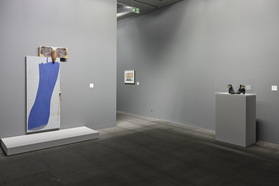 Exhibition view, Meret Oppenheim, My Exhibition, Kunstmuseum Bern, 2021-2022. © Kunstmuseum Bern, photo: Rolf Siegenthaler