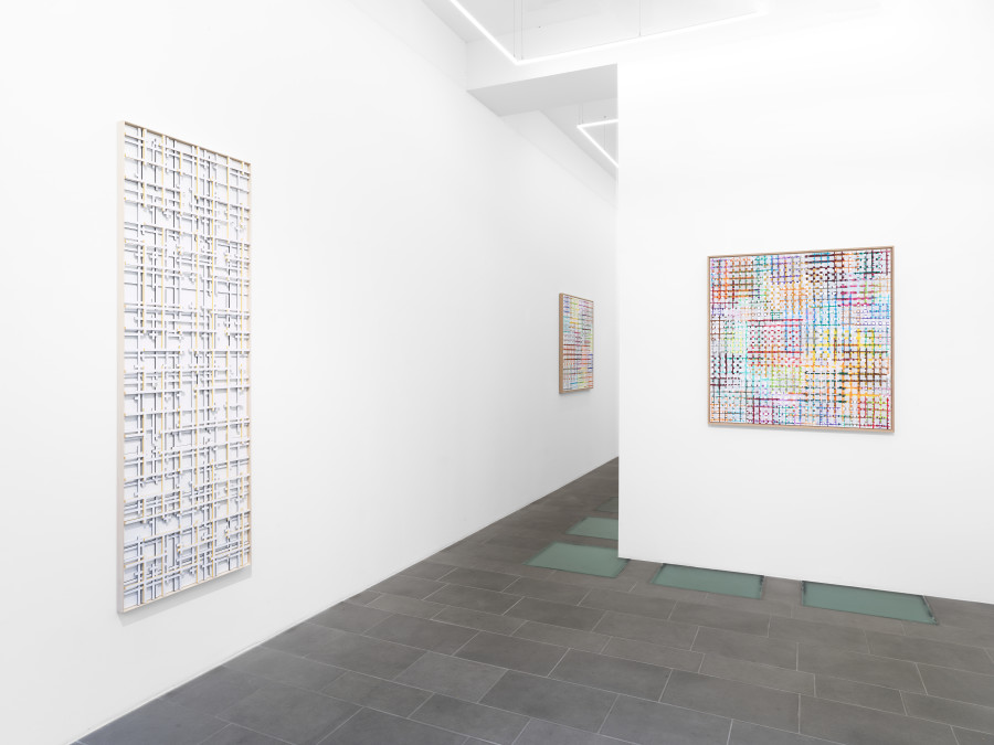 Installation views, Beat Zoderer, Tektur, 2023, galerie lange + pult.