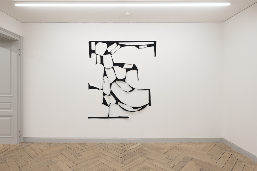 Installation view, Marion Baruch, Quel che rimane del cielo, Galerie Peter Kilchmann, Zürich, 2026.