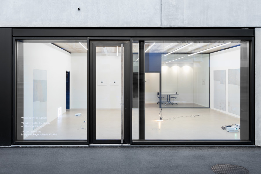 Exhibition view, Gilles Jacot, Plat du jour, at Windhager von Kaenel, Zug, Switzerland, Photo: Oliver Kümmerli, Courtesy: the artist and Windhager von Kaenel