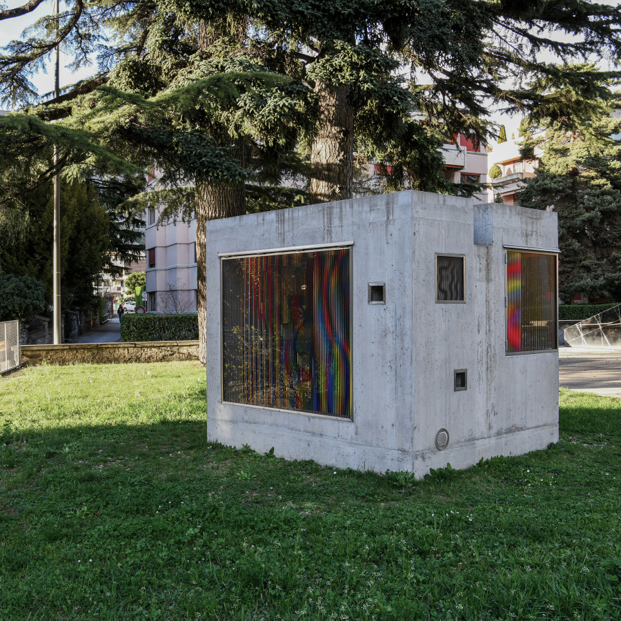 Installation view, Olivier Lovey, Interférences, Lemme, 2024.