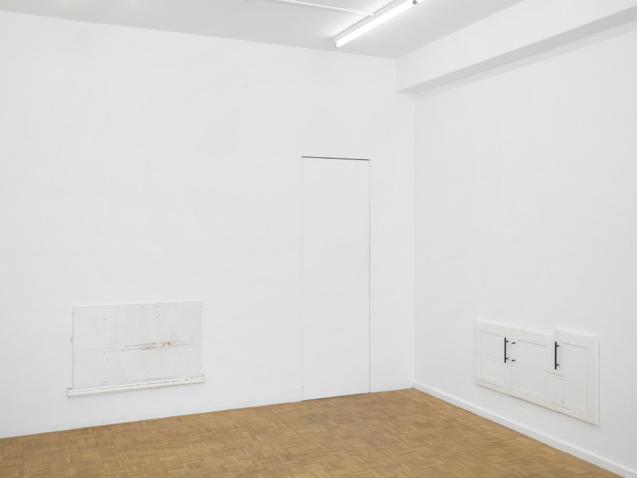 Exhibition view, Emily Barker, Wall Works, Sentiment, 2023. Photo credit: Philipp Rupp / Julien Gremaud. Courtesy of the artist and Sentiment