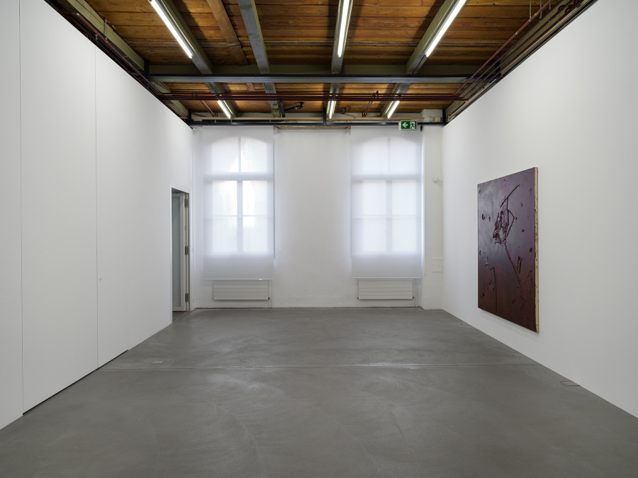 Anastasia Pavlou, The Many Faces of a Person that Writes II (2025), installation view, Passages, Kunsthalle Friart Fribourg, 2026. Photo: Cedric Mussano
