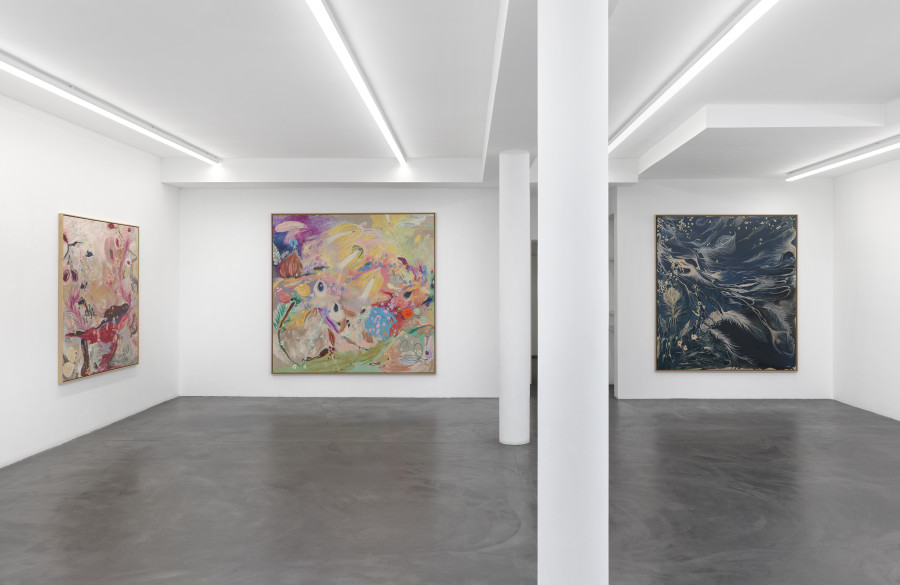 Installation view, Ileana Magoda, Angels of Power, Angels of Beauty, Bernheim Gallery, 2024. Courtesy of the Artist and Bernheim Gallery, London, Zurich. Credit Photo: Annik Wetter