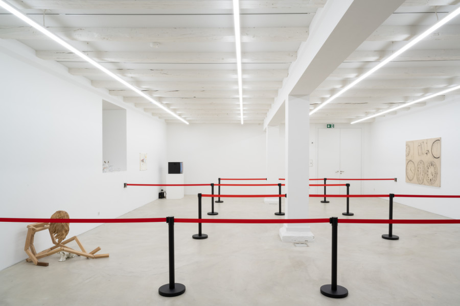 Regionale 23, PLEASE HOLD, Installation view, 2022, Ausstellungsraum Klingental, Photos: Finn Curry