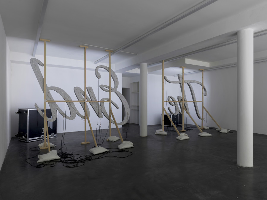 Installation view, Banks Violette, Bobby Pickett Plays the Hits. Bernheim Gallery, Zürich, 2026. Courtesy of the Artist and Bernheim Gallery, Zurich. Credit Photo: Annik Wetter