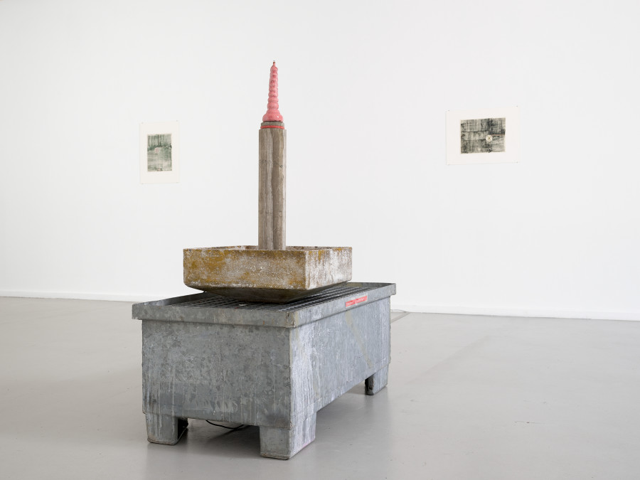View of the exhibition Timothée Calame, Gymnique Incontinentale, CEC, 2025. Courtesy Centre d’édition contemporaine, Geneva. Photo : © Sandra Pointet