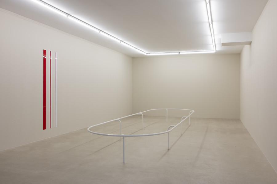 Exhibition view, Roman Selim Khereddine, Racetrack, For, Basel. Photography: Gina Folly. Copyright and courtesy of the artist and For, Basel