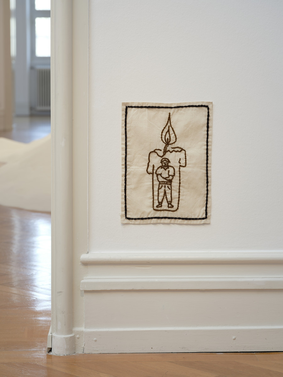 Edgar Calel, exhibition views, Kunsthalle Bern, 2026. Photo: David Aebi.