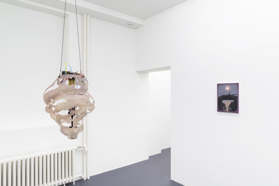Exhibition view, Symmetrical Space Pops, Galerie Gregor Staiger, 2024. Photography/ Courtesy Galerie Gregor Staiger, Zurich.