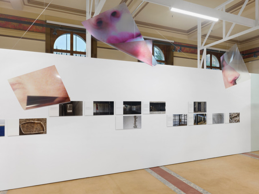 Installation view, Mobilités, Enquêtes photographiques genevoises, Bibliothèque de Genève, Centre de la photographie Genève, 2025-2026. Photo credit: Annik Wetter