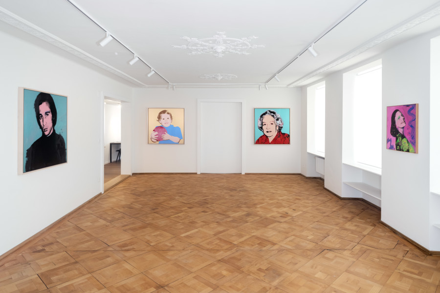 Andy Warhol: Seven Portraits, Installation view, 2023, Larkin Erdmann, Photo: Flavio Karrer, Zürich.