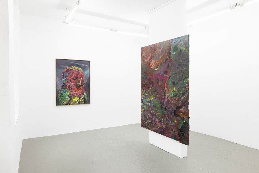 Michele Gabriele, Installation view from the Solo Show “Brambora” at Kaly Gallery, Lucerne, CH, 2025. Courtesy of the Artist and Kali Gallery. Photo by Kim da Motta
