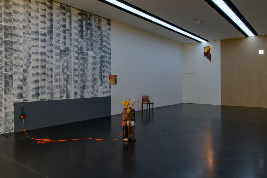 Micha Zweifel. Zur Sackgasse 4. Stock / Manor Kunstpreis Zentralschweiz, Luzern, Ausstellungsansicht, 2020, Foto: Marc Latzel