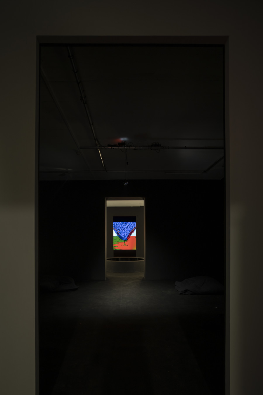 Exhibition view of Across the Policed World: A Transnocturnal Huayño at Centre d’Art Contemporain Genève (March 5, 2022‒May 1, 2022). © Centre d’Art Contemporain Genève. Photo: Julien Girard