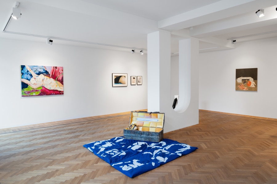 Installation view of 'Amour-Propre', 2024, Galerie Fabian Lang. Credit: Courtesy of the artist and Galerie Fabian Lang. Copyright: © Fabian Lang