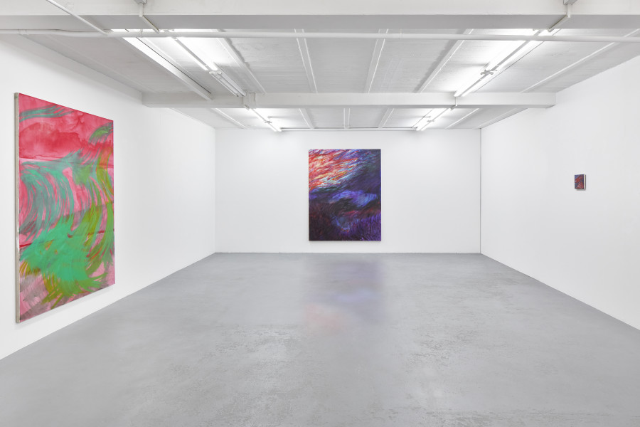 Exhibition view, Augusta Lardy Micheli, walk with me, galerie lange + pult, Auvernier, 2026. Photo credit: © Sully Balmassière