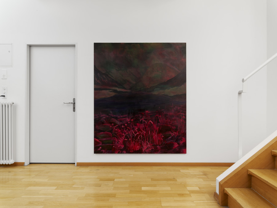 Exhibition view, 01/In-Situ: Scale, distance and itimacy adust. Not a white cube. A lived space. Noah Kohlbrenner, Body Archive, Zürich. Photo credit: Felix Jungo