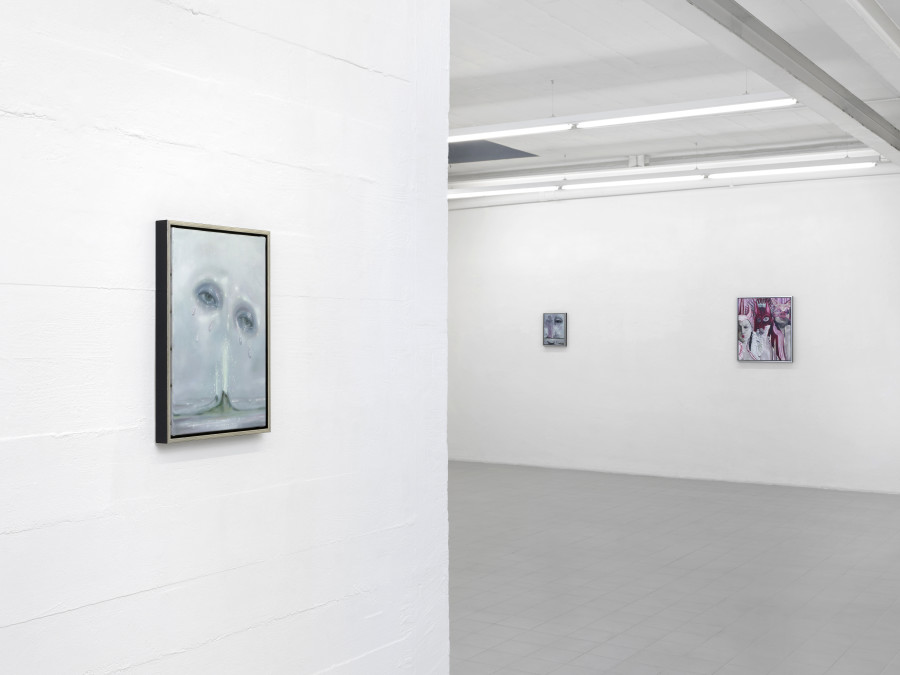 Exhibition view, Tali Lennox, Sulis & The Wreck, Galerie Sébastien Bertrand, Geneva, 2025. Photo credit: Annik Wetter, Courtesy the artist and Galerie Sébastien Bertrand