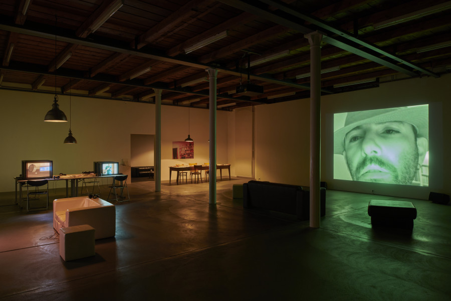Exhibition view, “The films of Guillaume Dustan (2000-2004)”, Fri Art, 2021. Photo Guillaume Python. Courtesy of Fri Art Kunsthalle