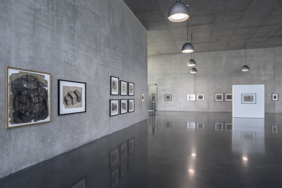 Günter Brus, Exhibition view ground floor Kunsthaus Bregenz, 2024. Photo: Markus Tretter. Courtesy of the artist. © Günter Brus, Kunsthaus Bregenz